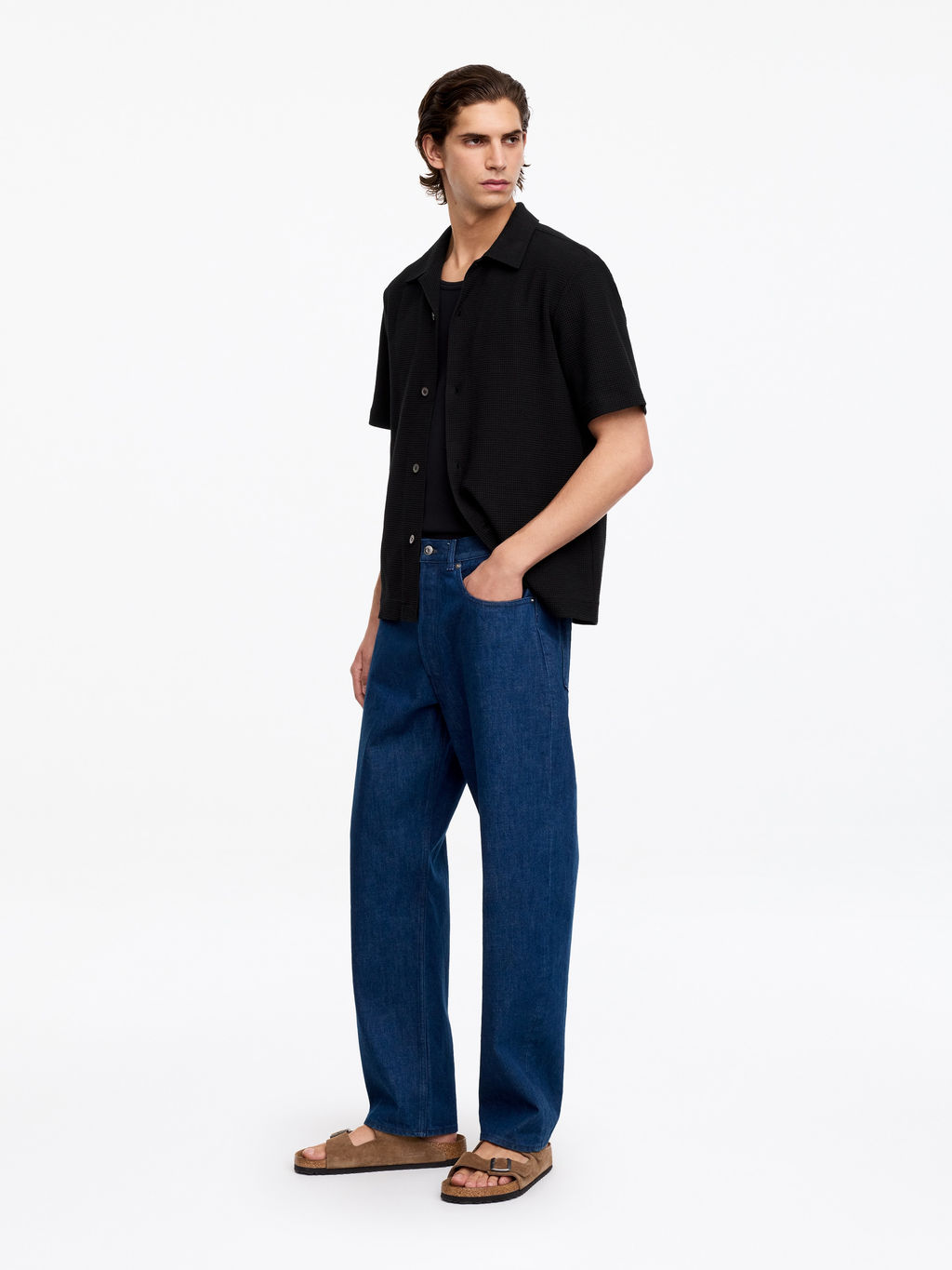 Camisa de punto gofrado - H&m фото 6