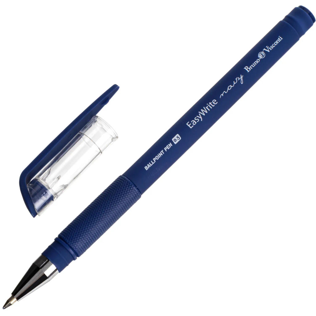 Ручка шариковая неавтомат. EasyWrite.NAVY 0,5мм, синяя 20-0415