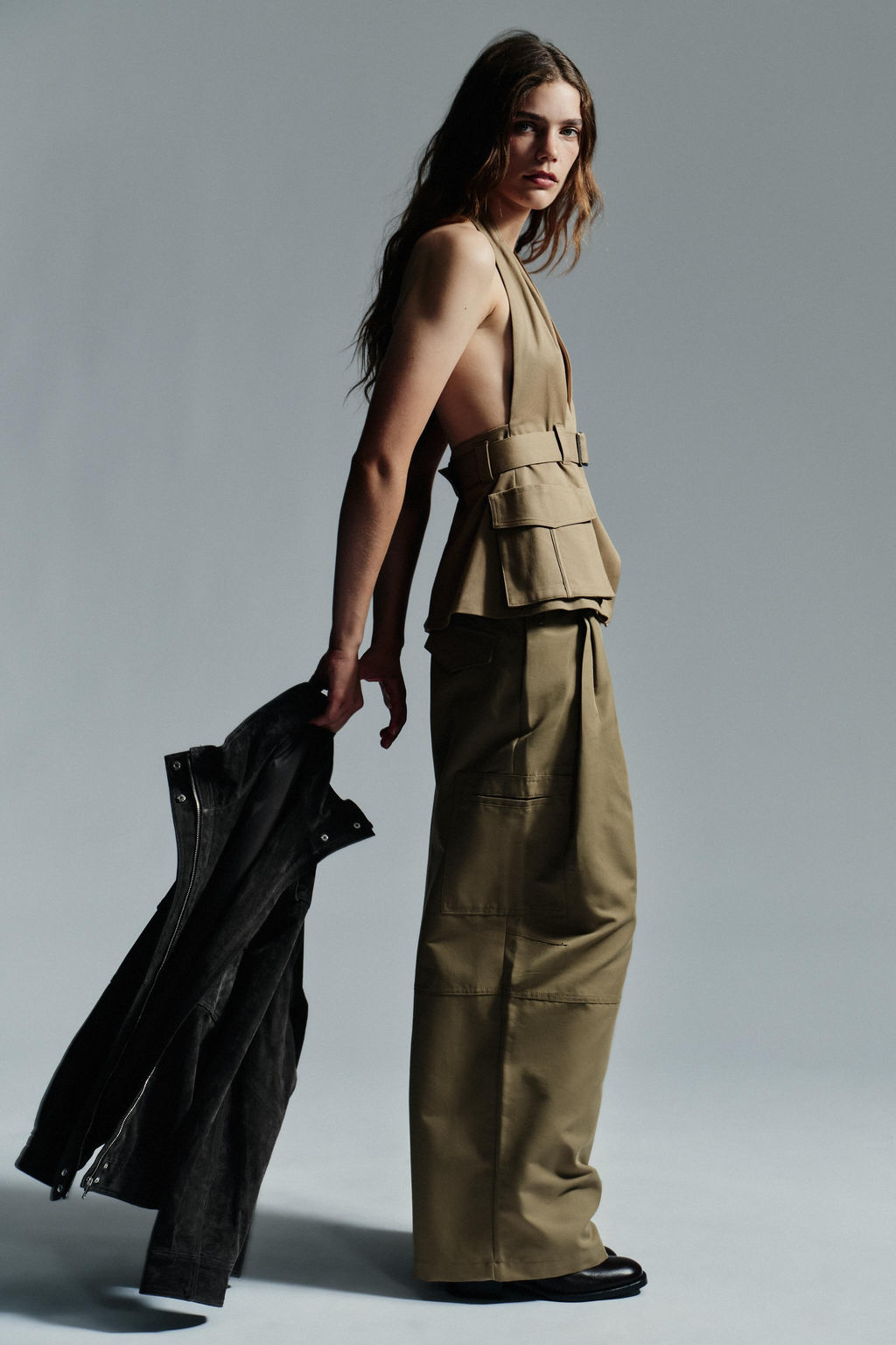 HALTER TOP WITH POCKETS - Zara фото 3