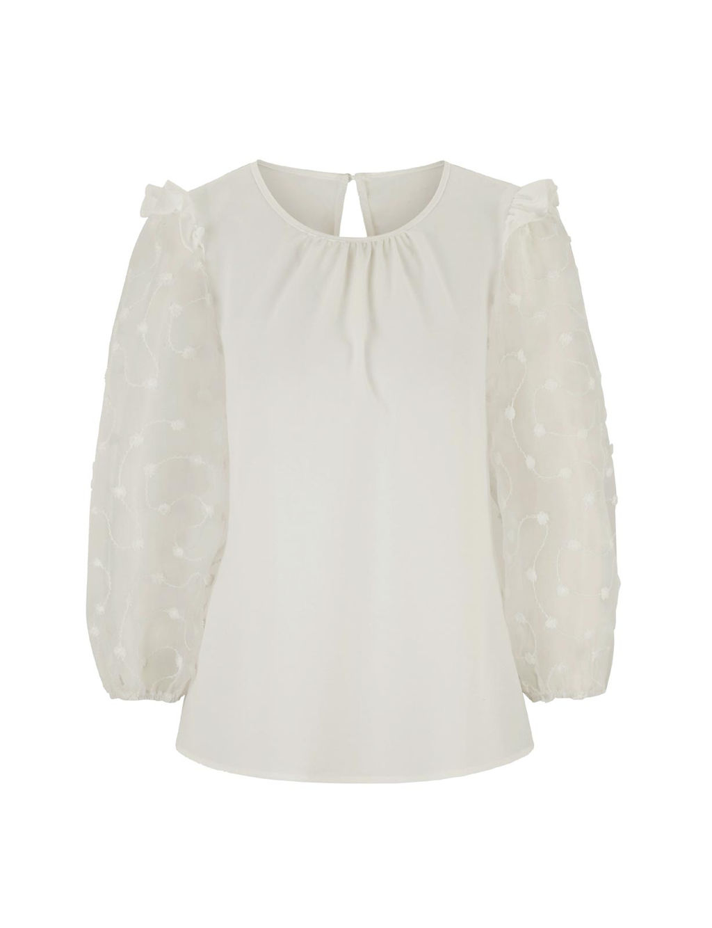 Блузка, экрю - Ashley brooke фото 2