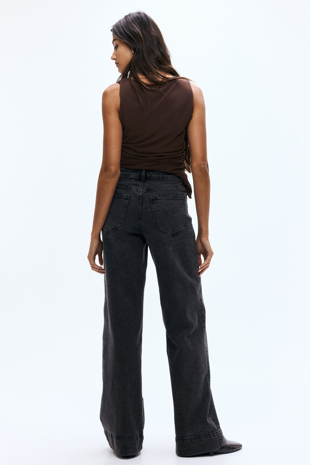Wide High Jeans - H&m фото 6