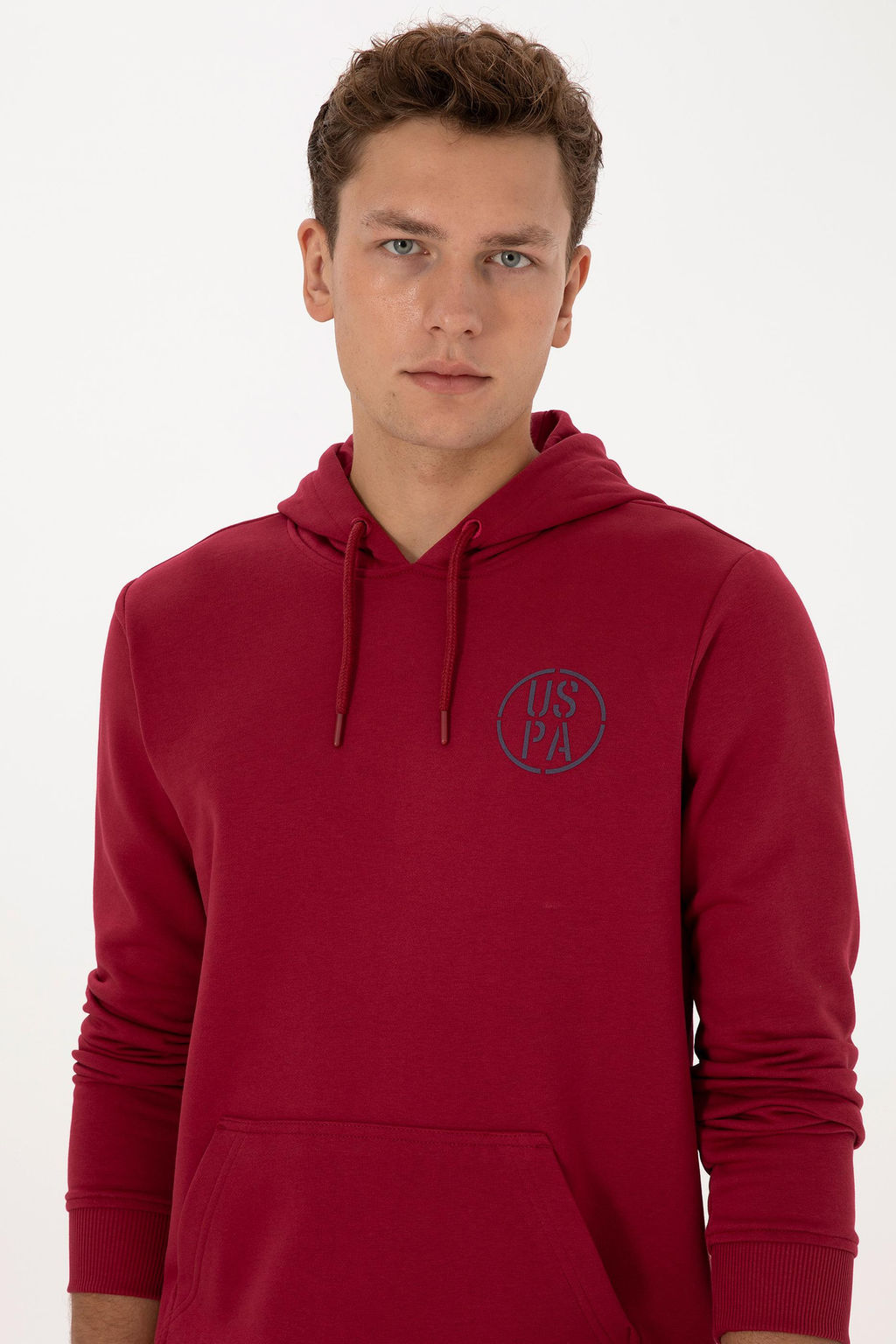 Erkek Koyu Frambuaz Sweatshirt - U.s. polo assn фото 2