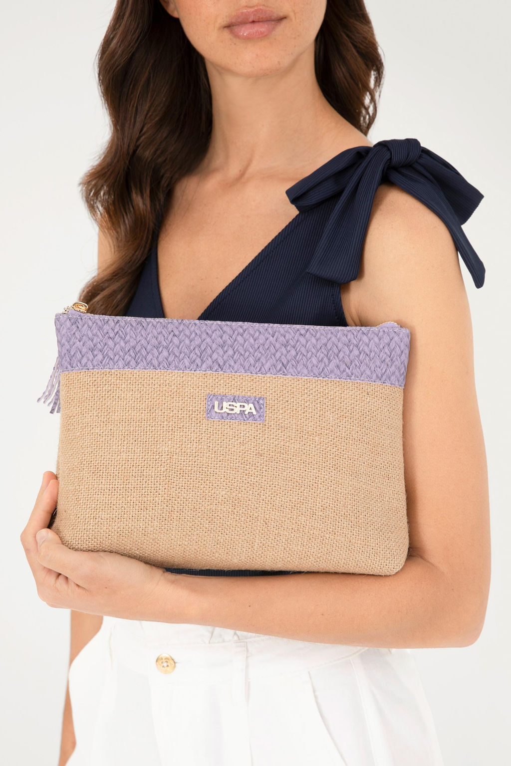 Женский сиреневый кошелек Неожиданная скидка в корзине - U.s. polo assn фото 2