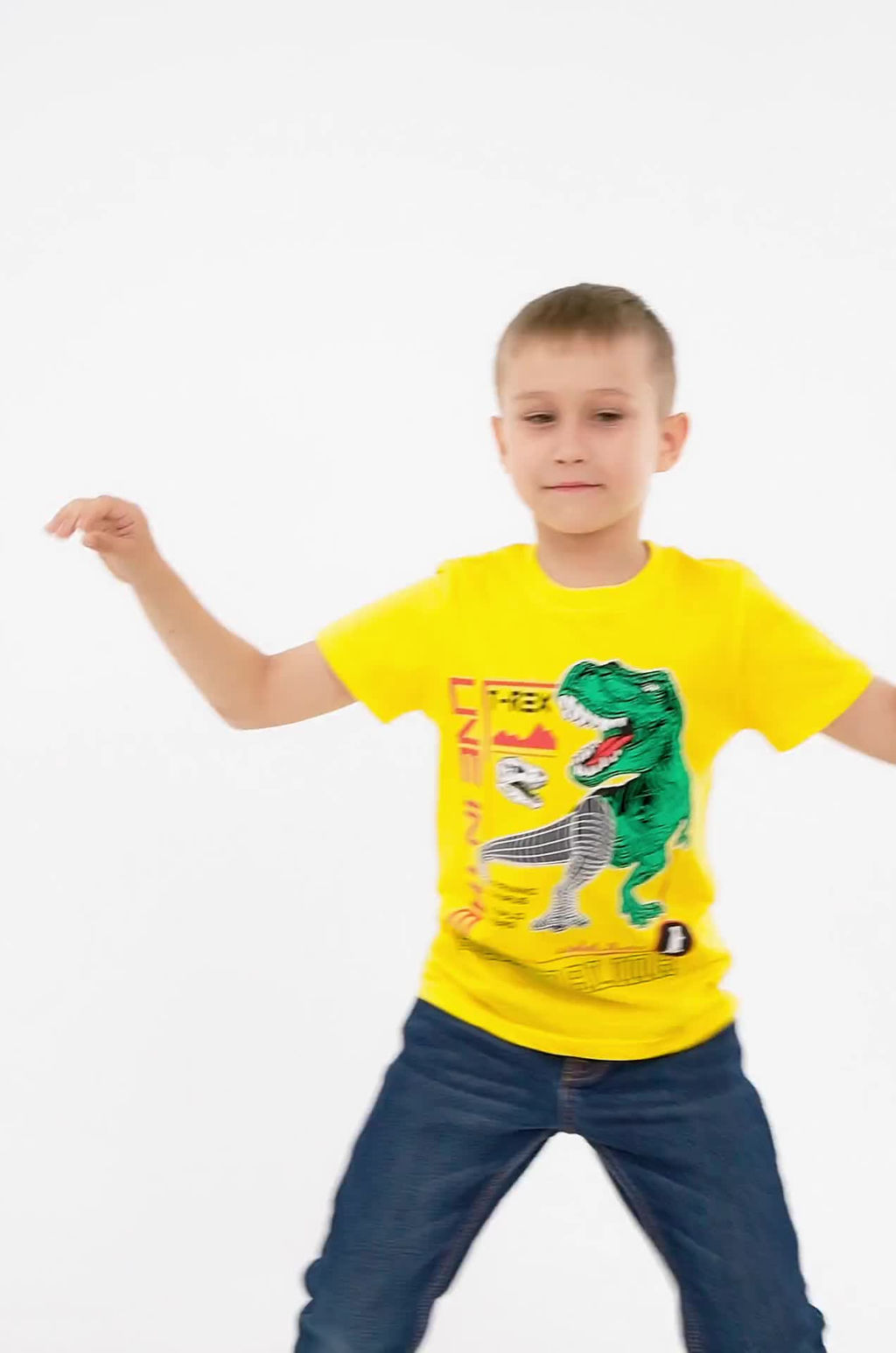 Детская хлопковая футболка Happy Fox фото 31