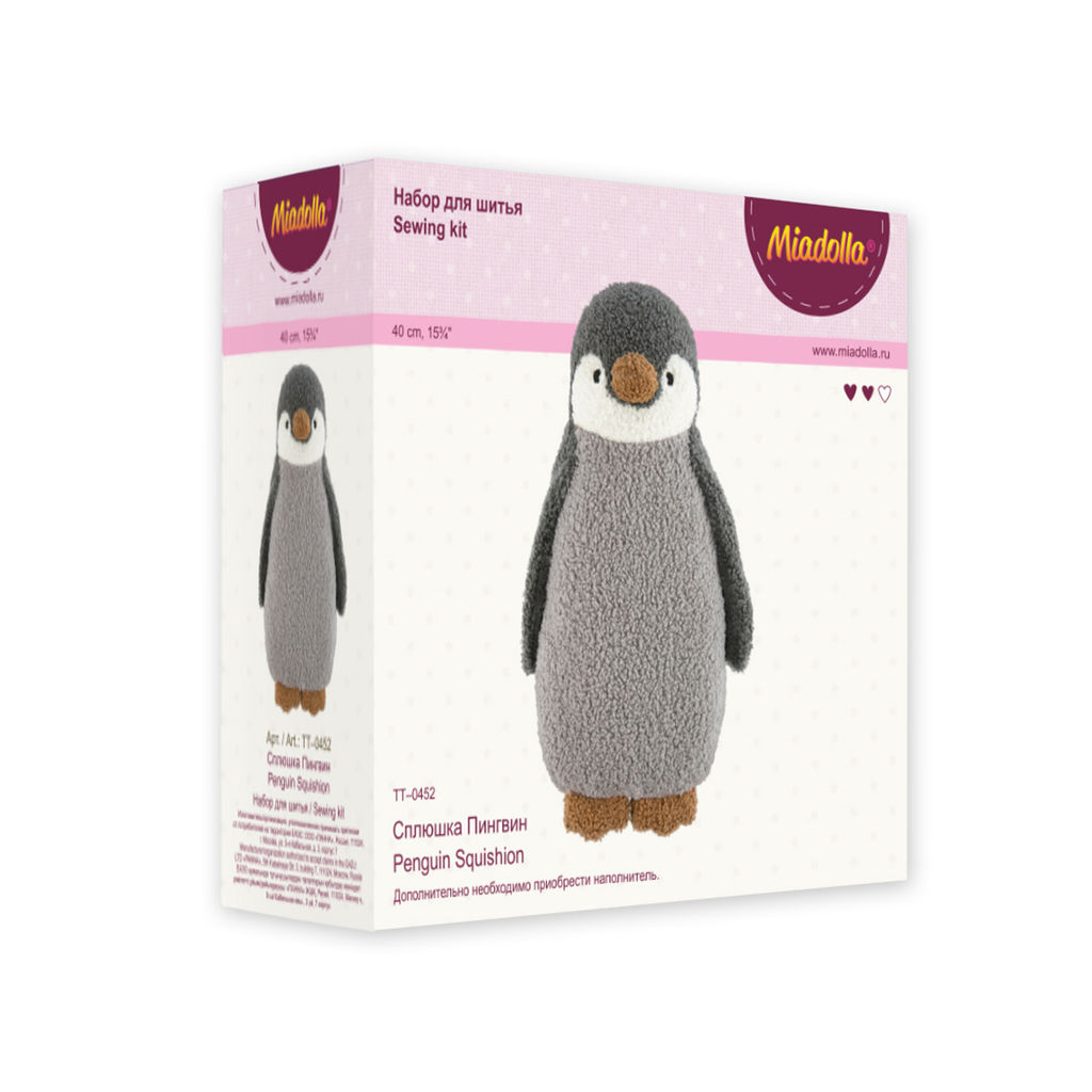 Набор для шитья Miadolla TT-0452 Сплюшка Пингвин