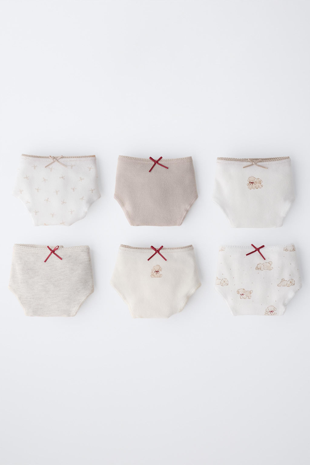AGES 6-14 / SIX-PACK OF DOG PRINT BRIEFS - Zara фото 5