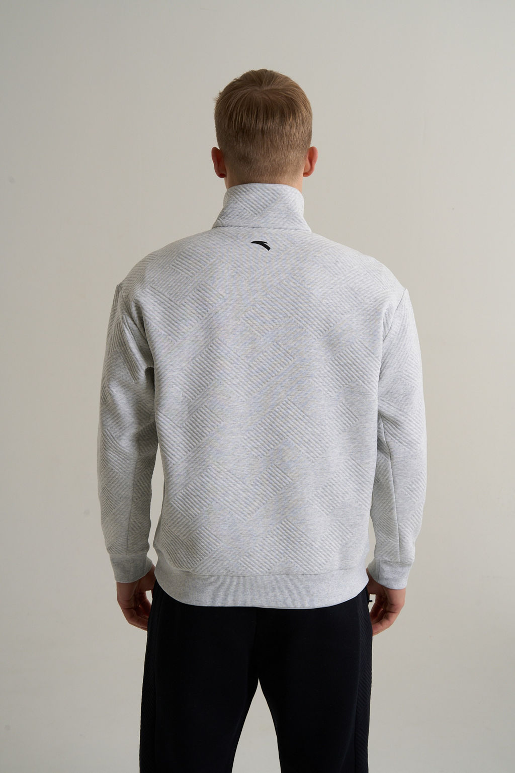 Толстовка half-zip Серый KT Sweatshirt - Anta фото 5