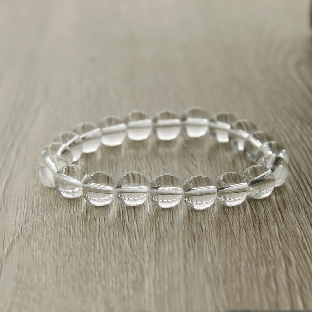 Хрусталь (имитация) 10мм, браслет Классика, 17см - Agat77 фото 3