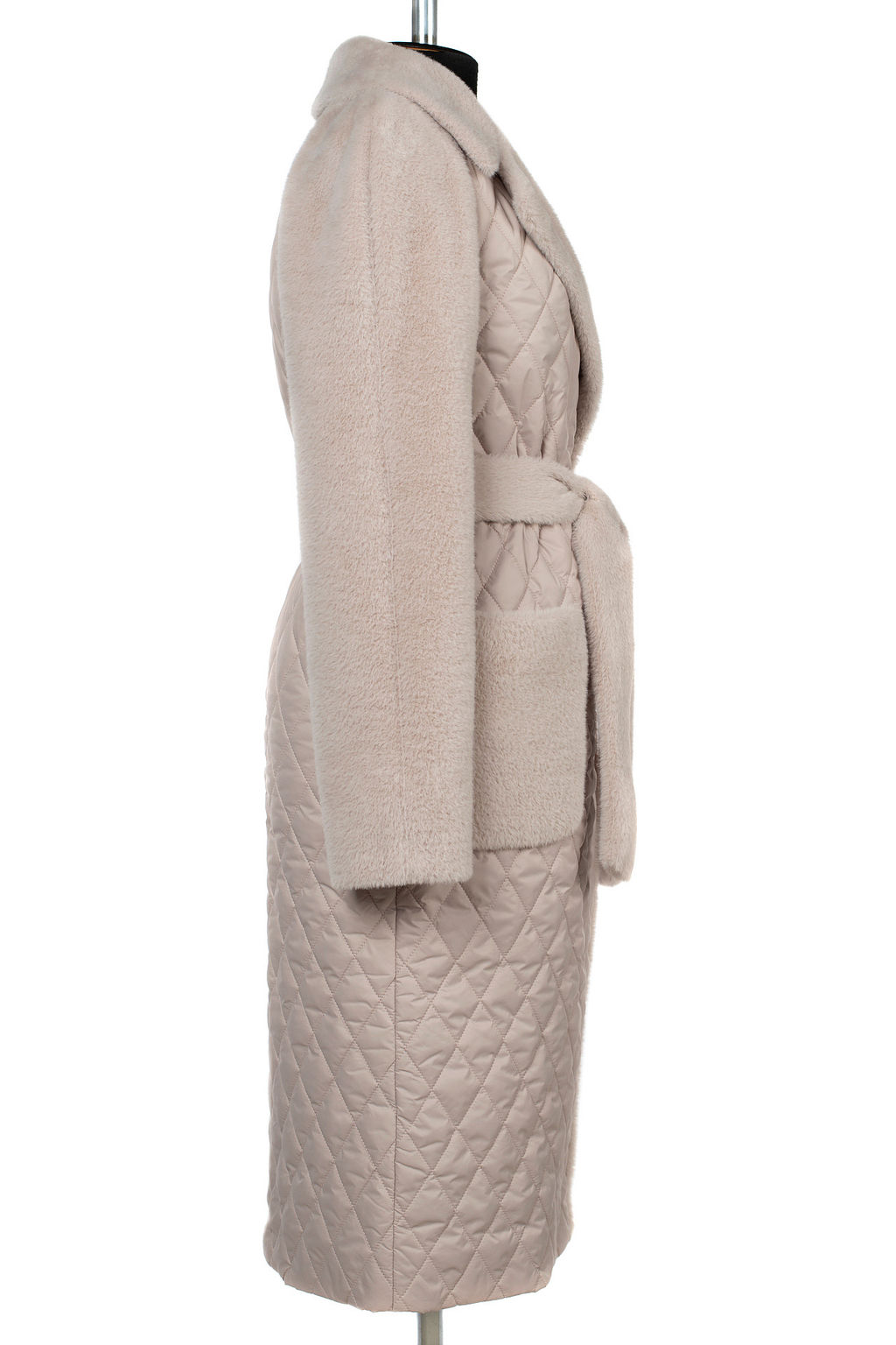 Пальто женское демисезонное (пояс) - El podio фото 10