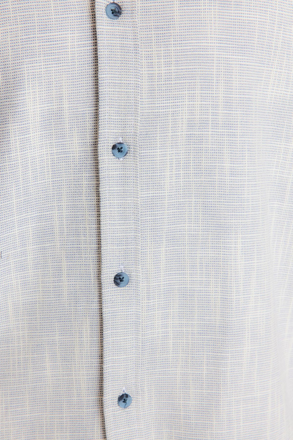 Mavi Regular Fit %100 Pamuk Keten Gorunumlu Gomlek TMNSS23GO00111