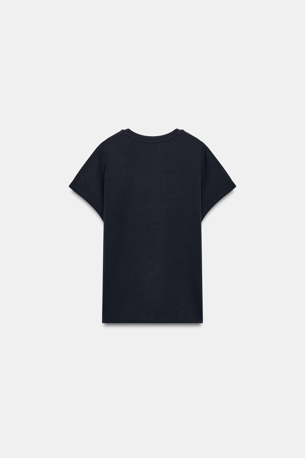 CAMISETA INTERLOCK MANGA JAPONESA / Marino - Zara фото 6