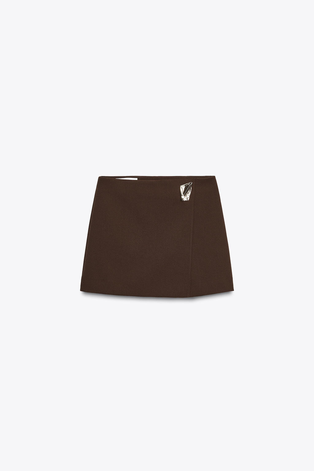 ASYMMETRIC SKORT WITH APPLIQUE - Zara фото 7