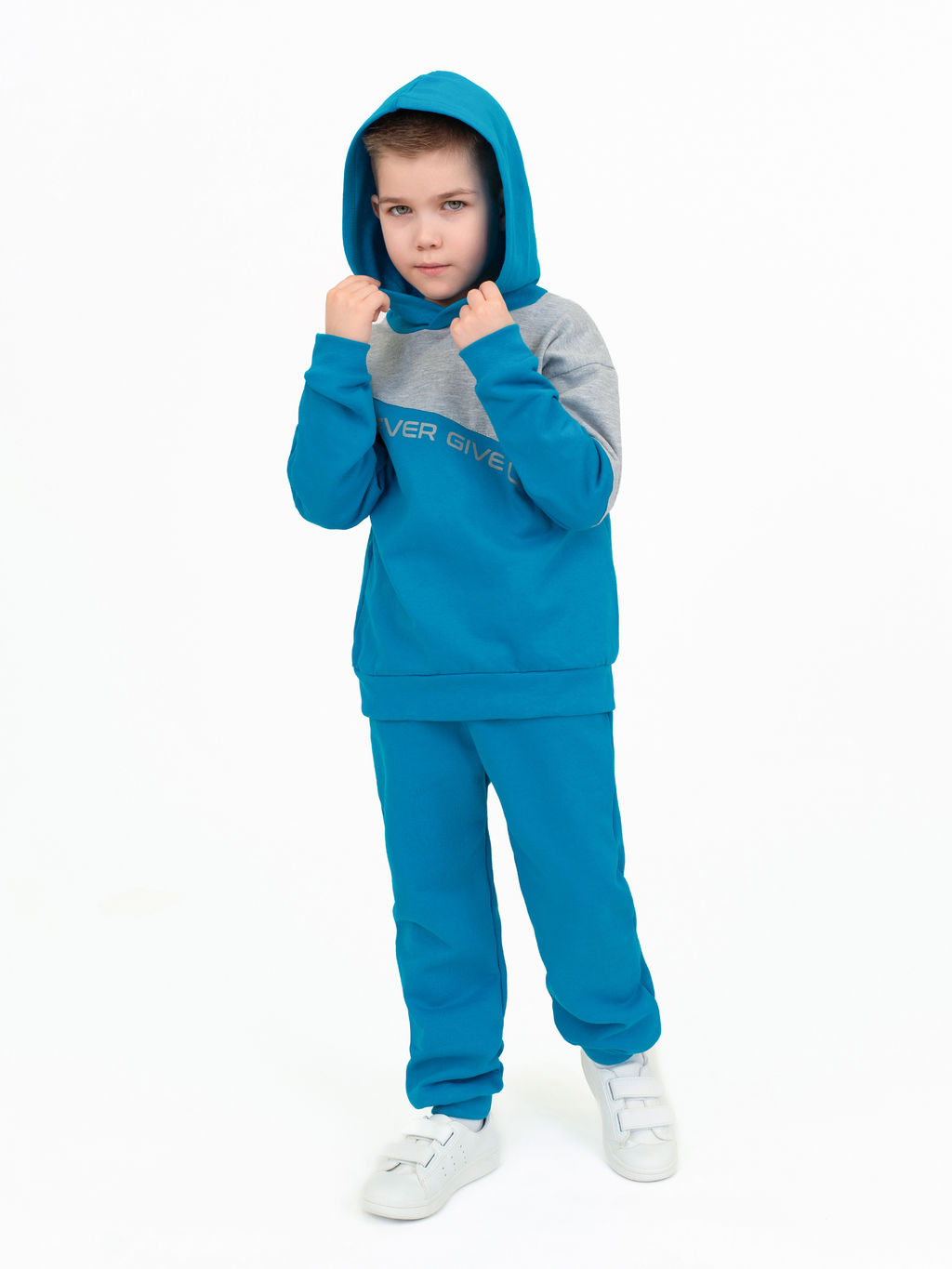 Костюм детский спортивный бирюза