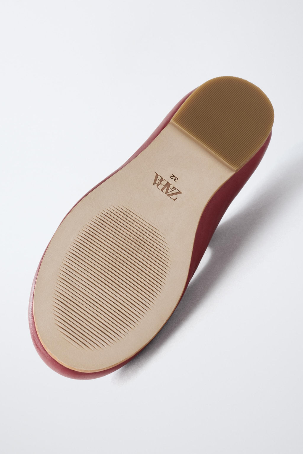 BAILARINA T PIEL LIMITED EDITION  / Rojo Burdeos