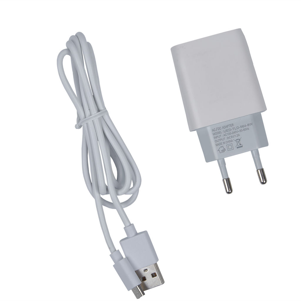 TLD-564 White-Black/LED/500Lm/3000-6000K/Dimmer/NightLight Светильник настольный с ночником, 8W. Сенсорный выключатель. Диммер. Белый с черным. ТМ Uniel - Volpe фото 18