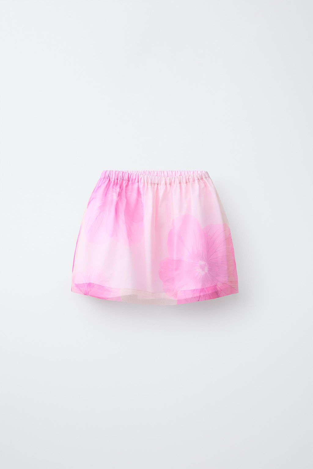 FALDA ORGANZA FLORES / Rosa - Zara фото 2