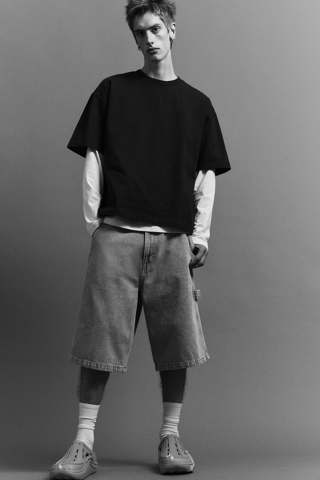 Camiseta de algodon Oversized Fit - H&m фото 5