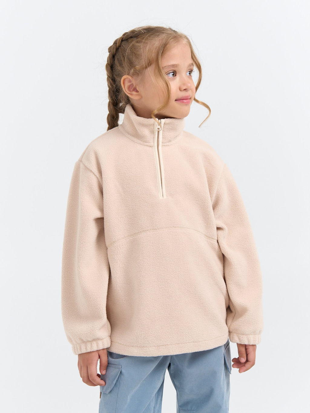 Олимпийка Беж утепленная