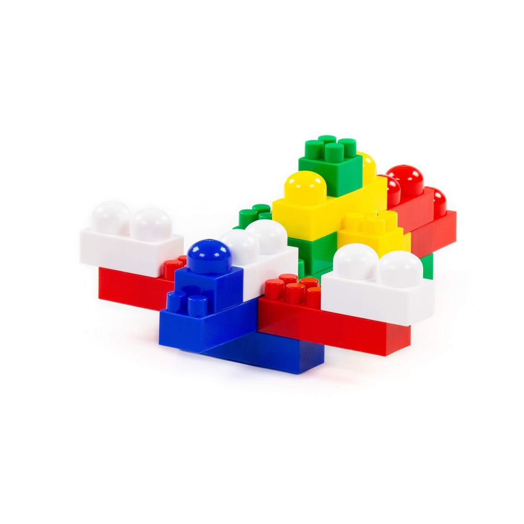 Конструктор Супер-Микс (30 элементов) (в ведёрке) - Полесье фото 5