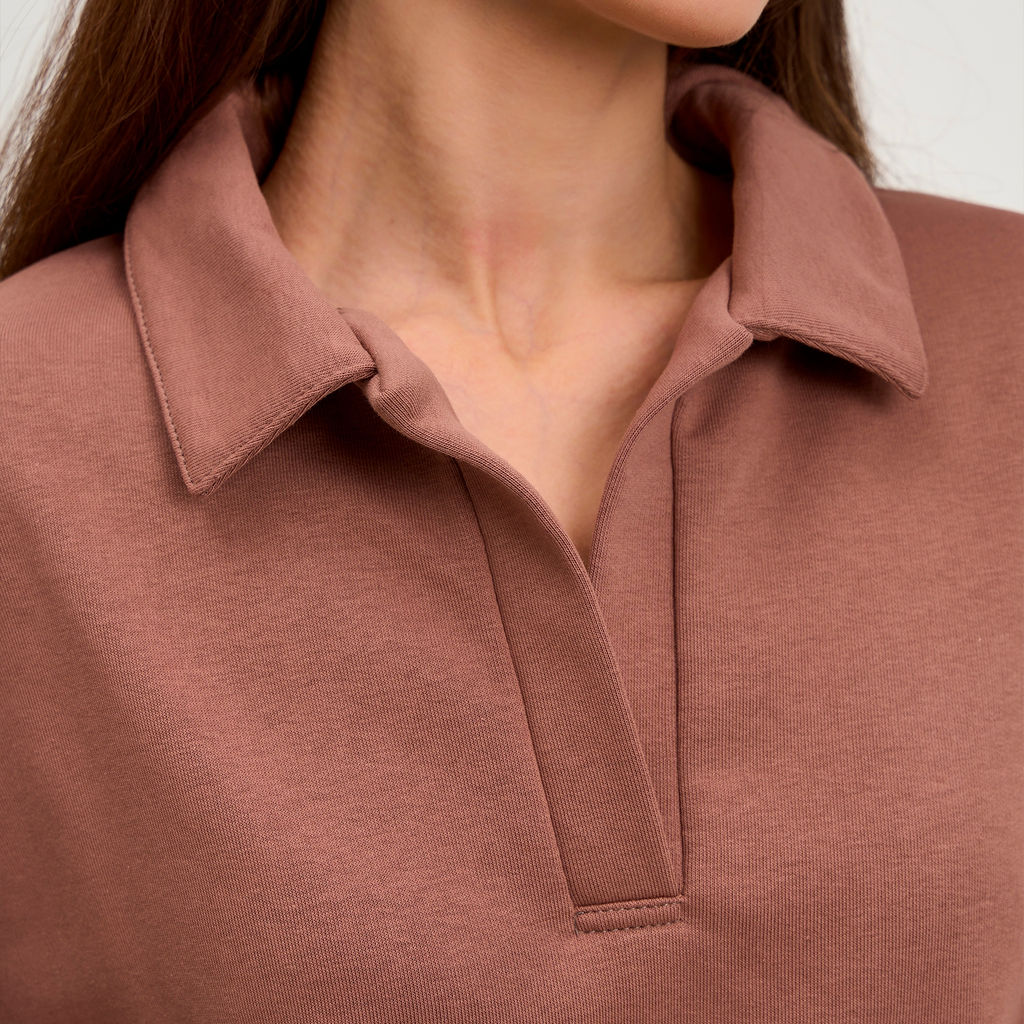 Анорак-поло J.595 т.мокко