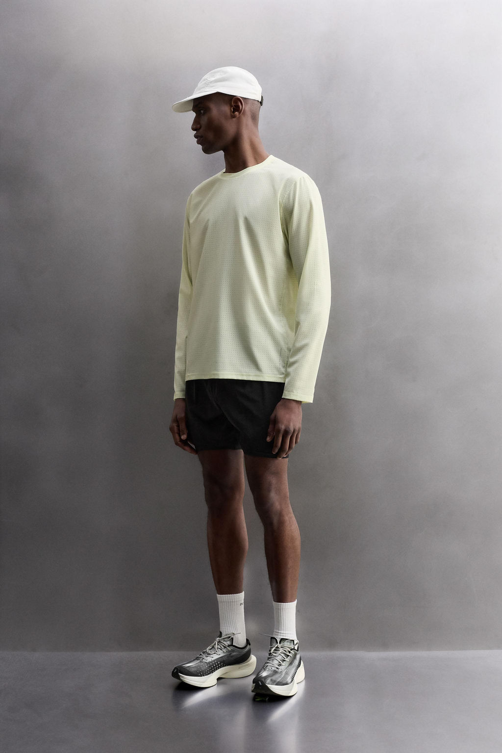 PERFORATED LONG SLEEVE T-SHIRT
