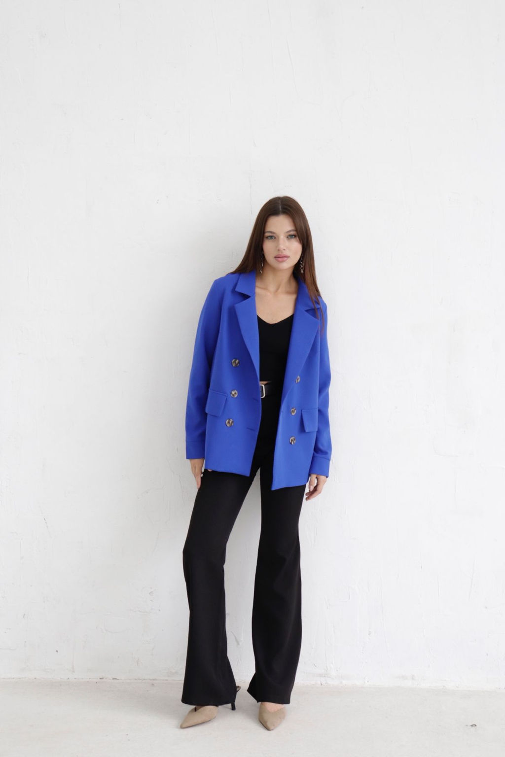 Двубортный жакет с английским воротником - Martichelli фото 106