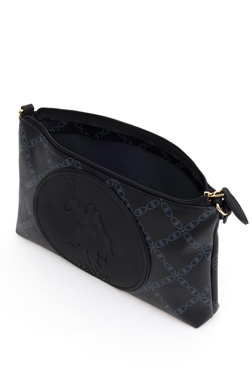 U. S. Polo Assn Женская черная сумка через плечо - U.s. polo assn фото 5