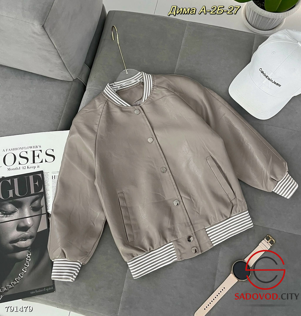 Эко кожа бомбер, разные цвета - Bruno фото 2