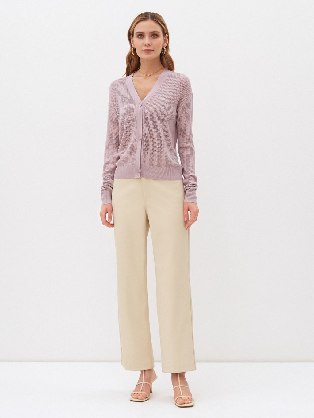 Conso/KCS 220716 - rose powder Кардиган Женский