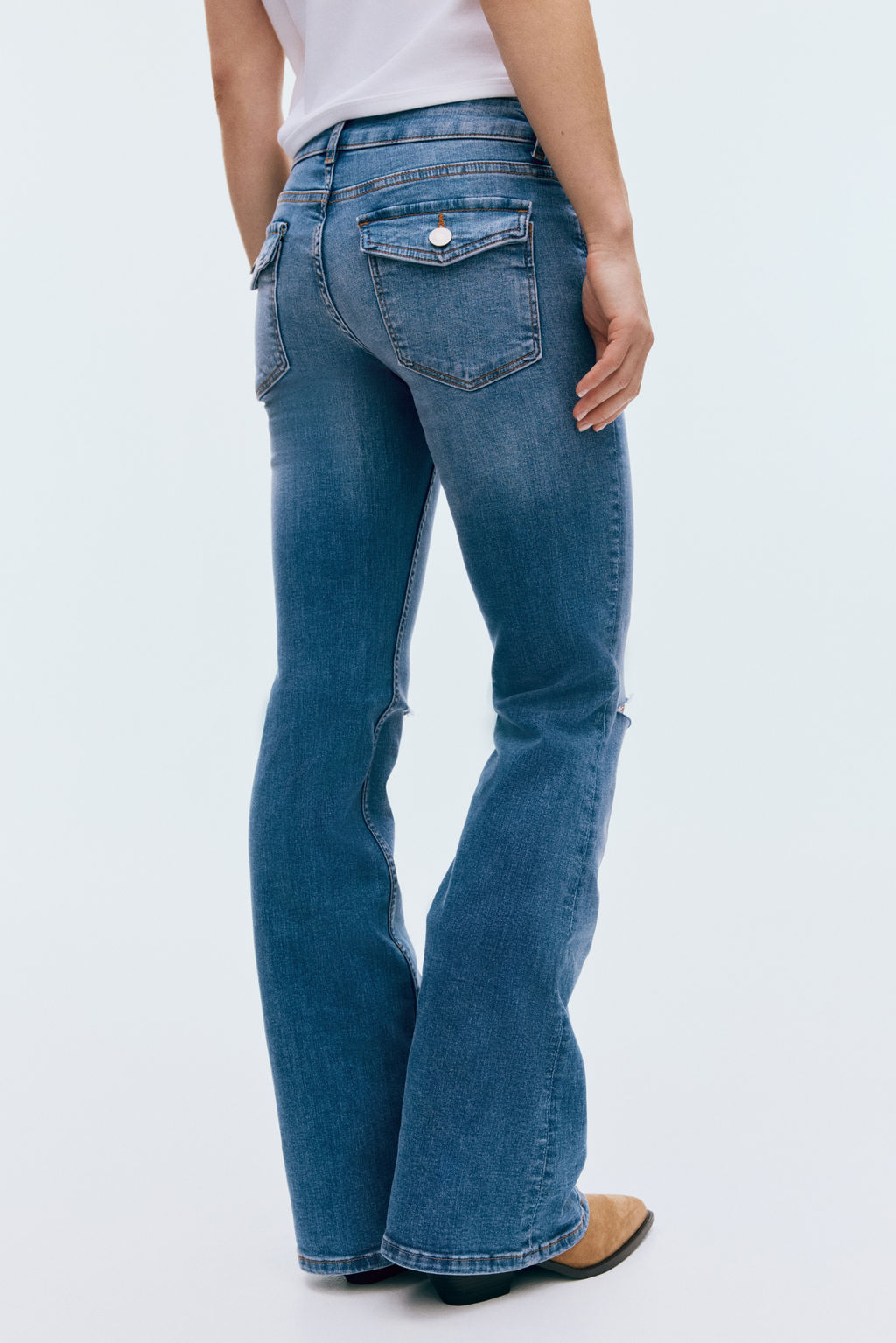 Flared Low Jeans - H&m фото 13