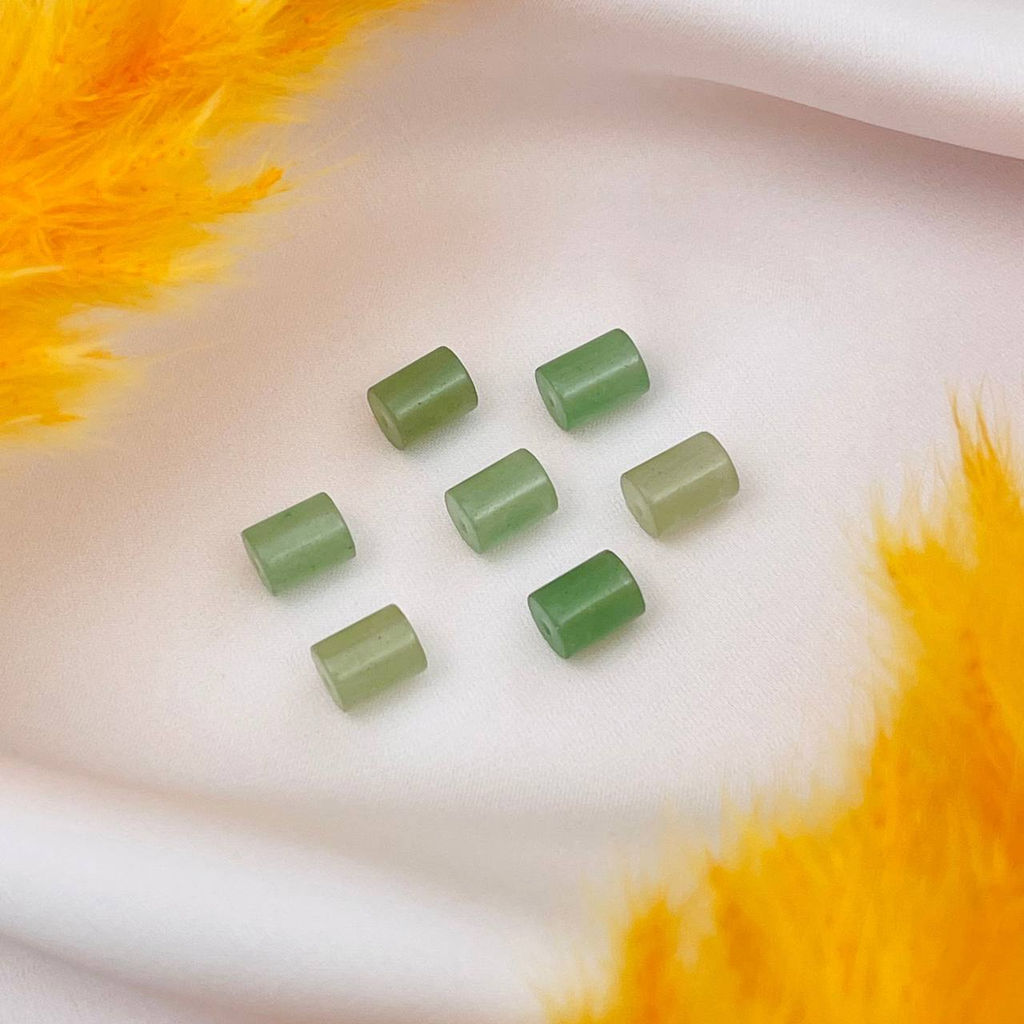 Бусины для украшений из зеленого Кварца (10 шт)