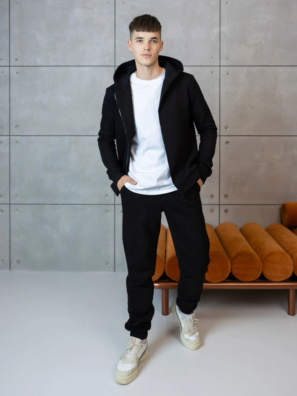 Костюм мужской, цвет черный