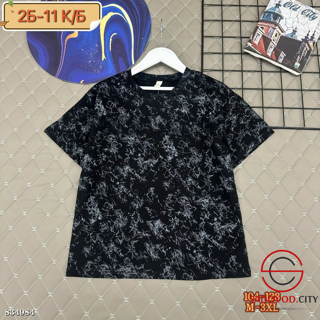 Футболка для девочки из хлопка