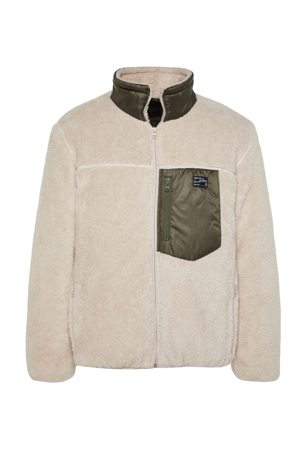TRENDYOL MAN Siyah Regular Fit Etiket Detayl? Welsoft Pelus K?sl?k Mont TMNAW24MO00007 - Trendyolmilla фото 15