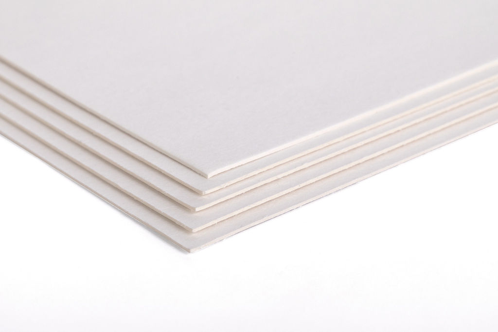Love2art Картон пивной KLP-17 1.55 мм 850 г/м2 70 х 100 см 5 шт. 2-й сорт белый  фото 3