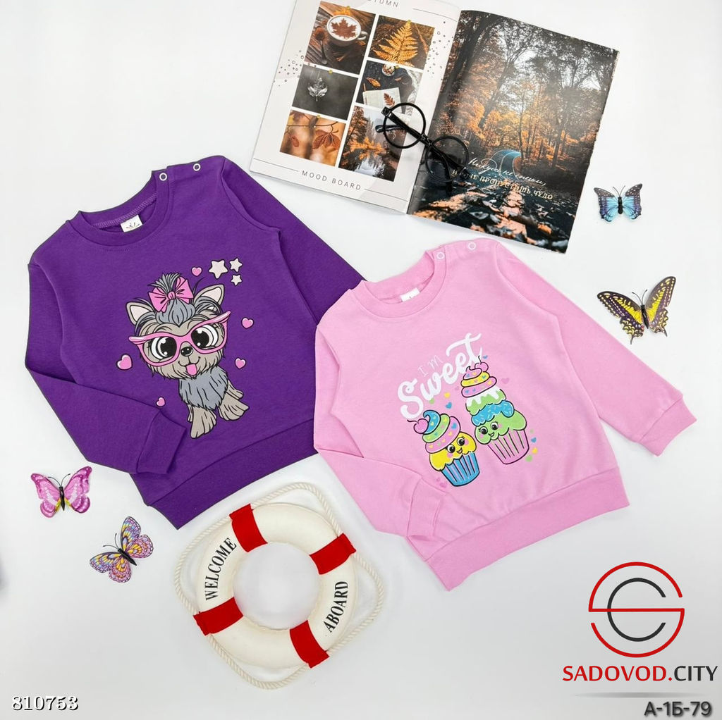 Кофта для девочки с рисунком - Bruno фото 12