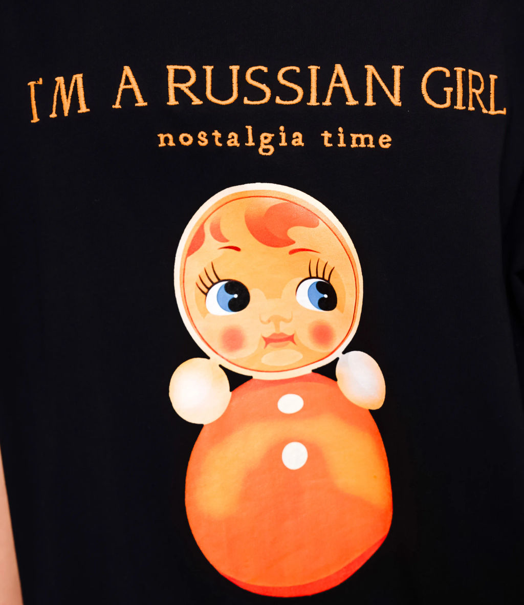 Футболка #КТ308235, чёрный - Dommod фото 5