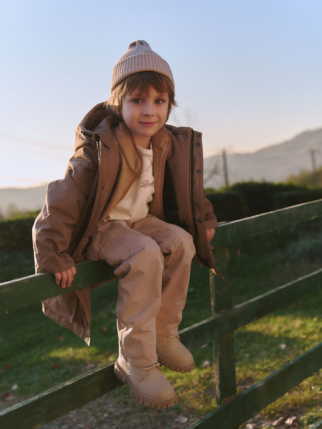 Парка демисезонная "Шоколад"