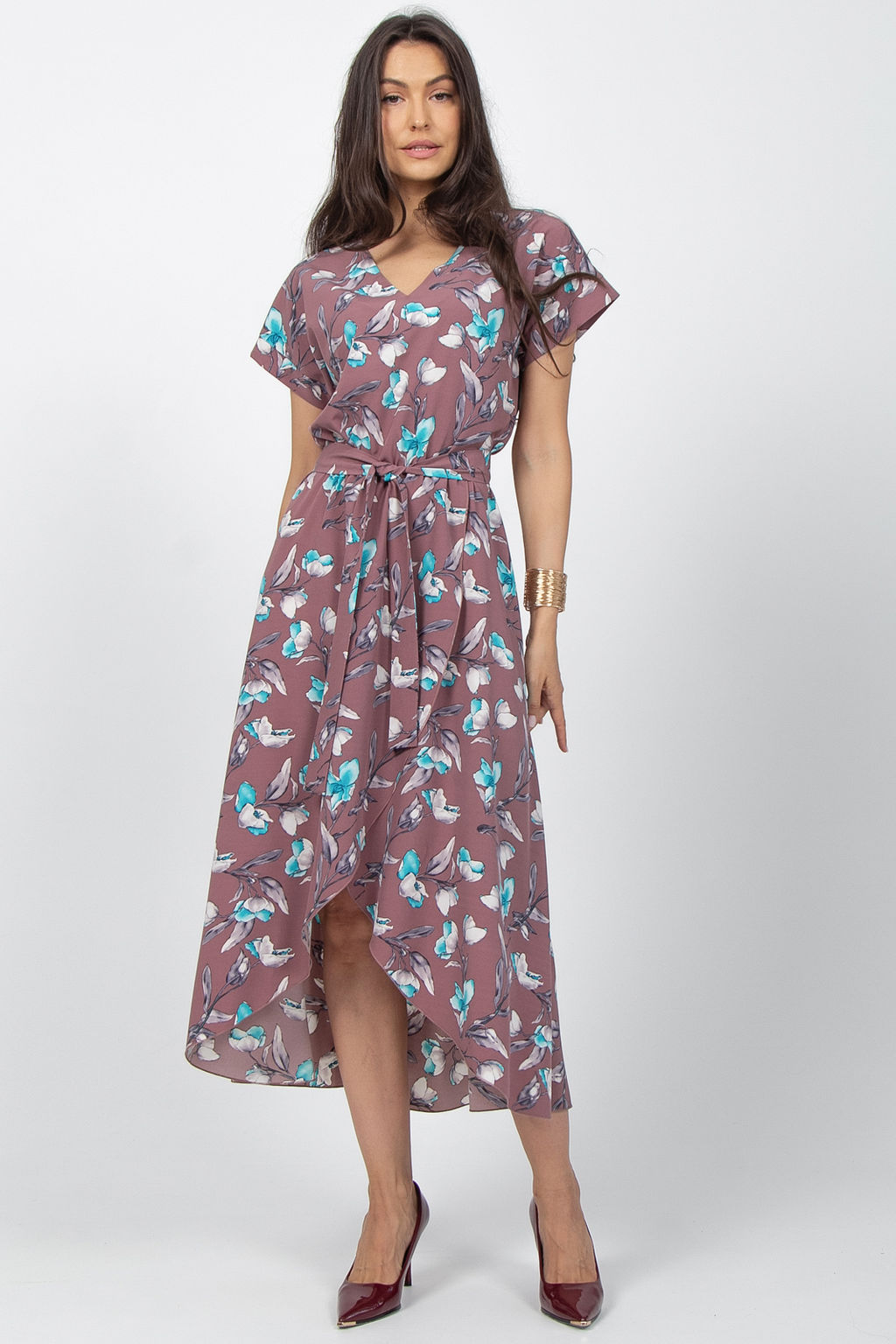 Платье Феерита (лиловый) - Эльза фото 7