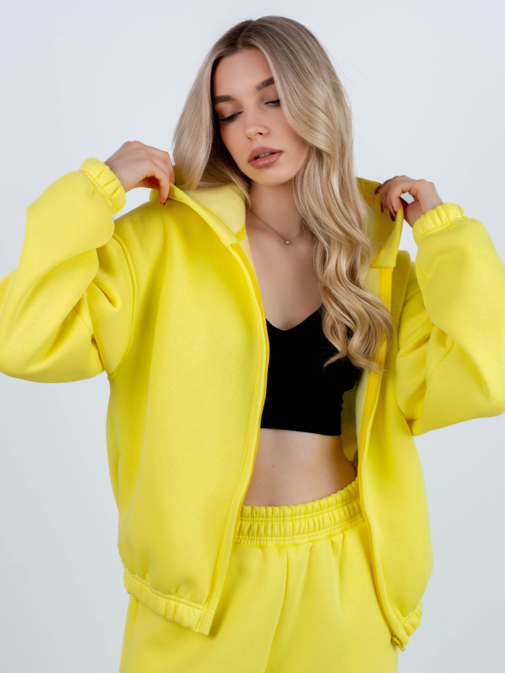 Женский Спортивный костюм К030 Желтый от Спортсоло
