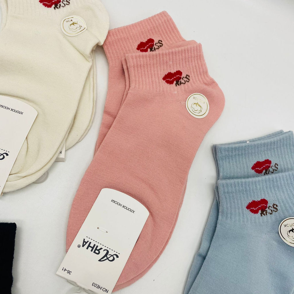 Носки Аяна - короткие женские Kiss 10 шт в уп (арт. HE03) - Storyland фото 4