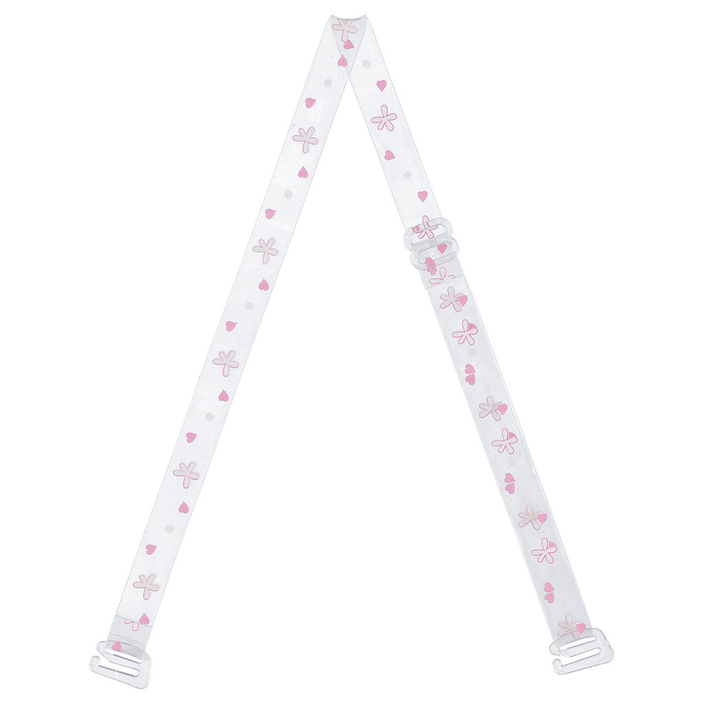 Бретели (пара) Gamma BR-1009 в пакете 10 мм 10 пар СК/Распродажа розовый