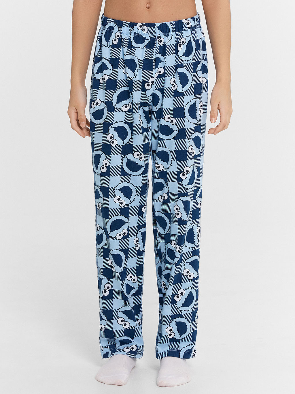 Пижама для мальчиков голубая с принтом Cookie Monster - Mark formelle фото 5