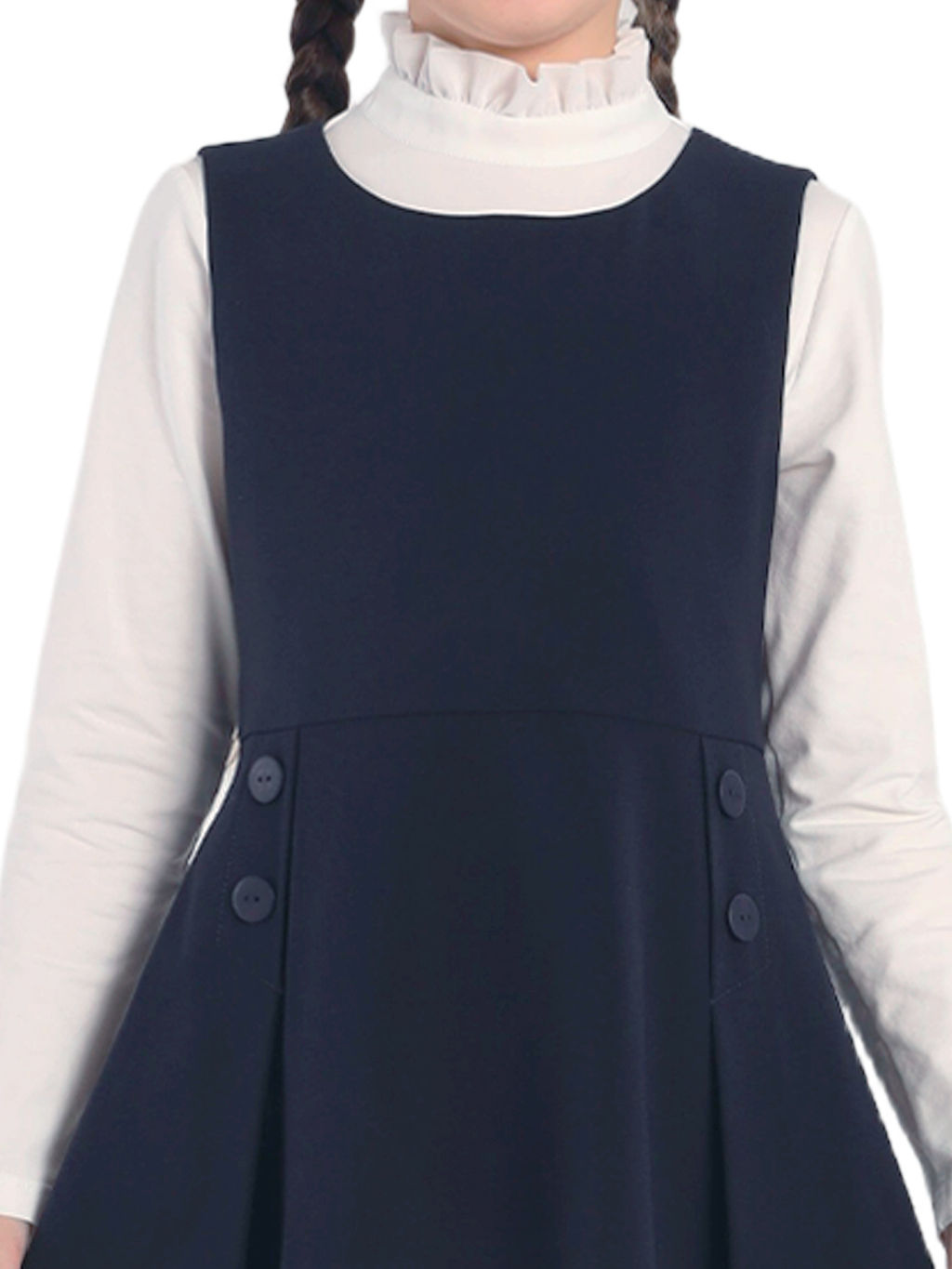 Школьный сарафан для девочки О76071 - Карамелли фото 4