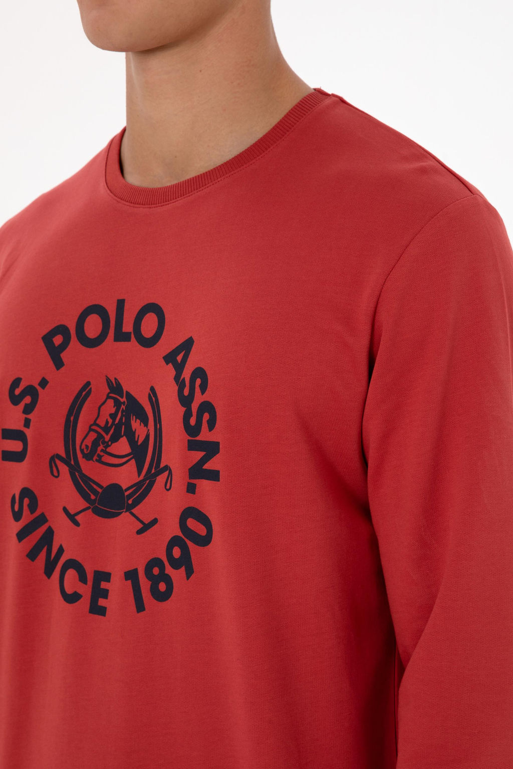 Erkek Kiremit Pijama Tak_m_ Sepette S_rpriz _ndirim - U.s. polo assn фото 7