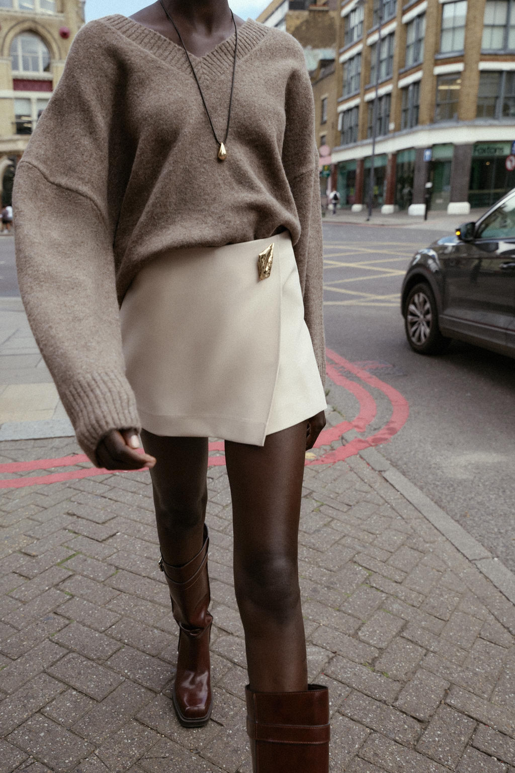 JERSEY SOFT PUNTO ESCOTE PICO / Vis?n vigor? - Zara фото 4