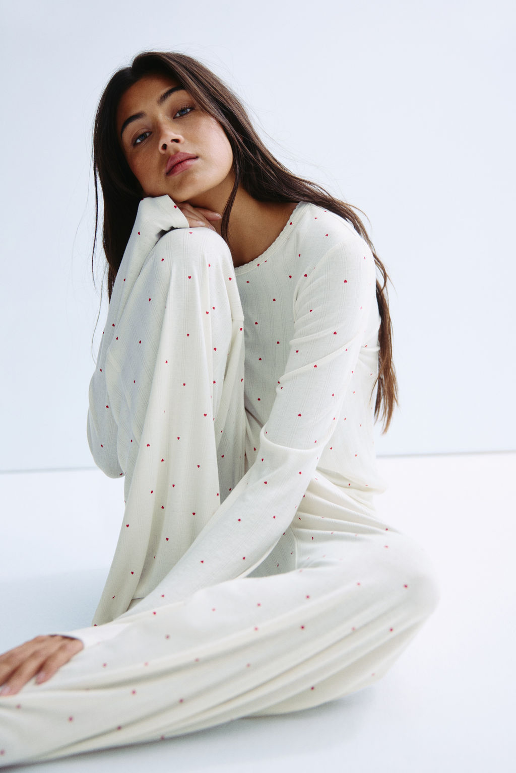 Pijama en punto pointelle - H&m фото 4