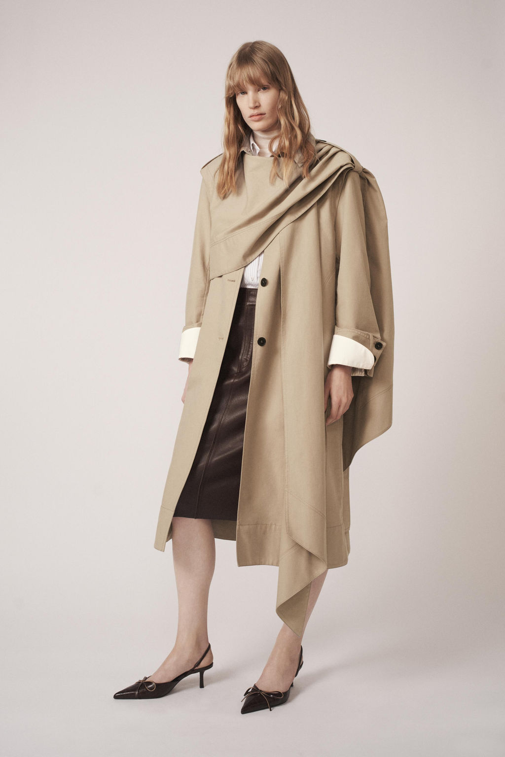 2-IN-1 DETACHABLE WAISTCOAT TRENCH COAT - THE ITEM ZARA WOMAN  фото 5