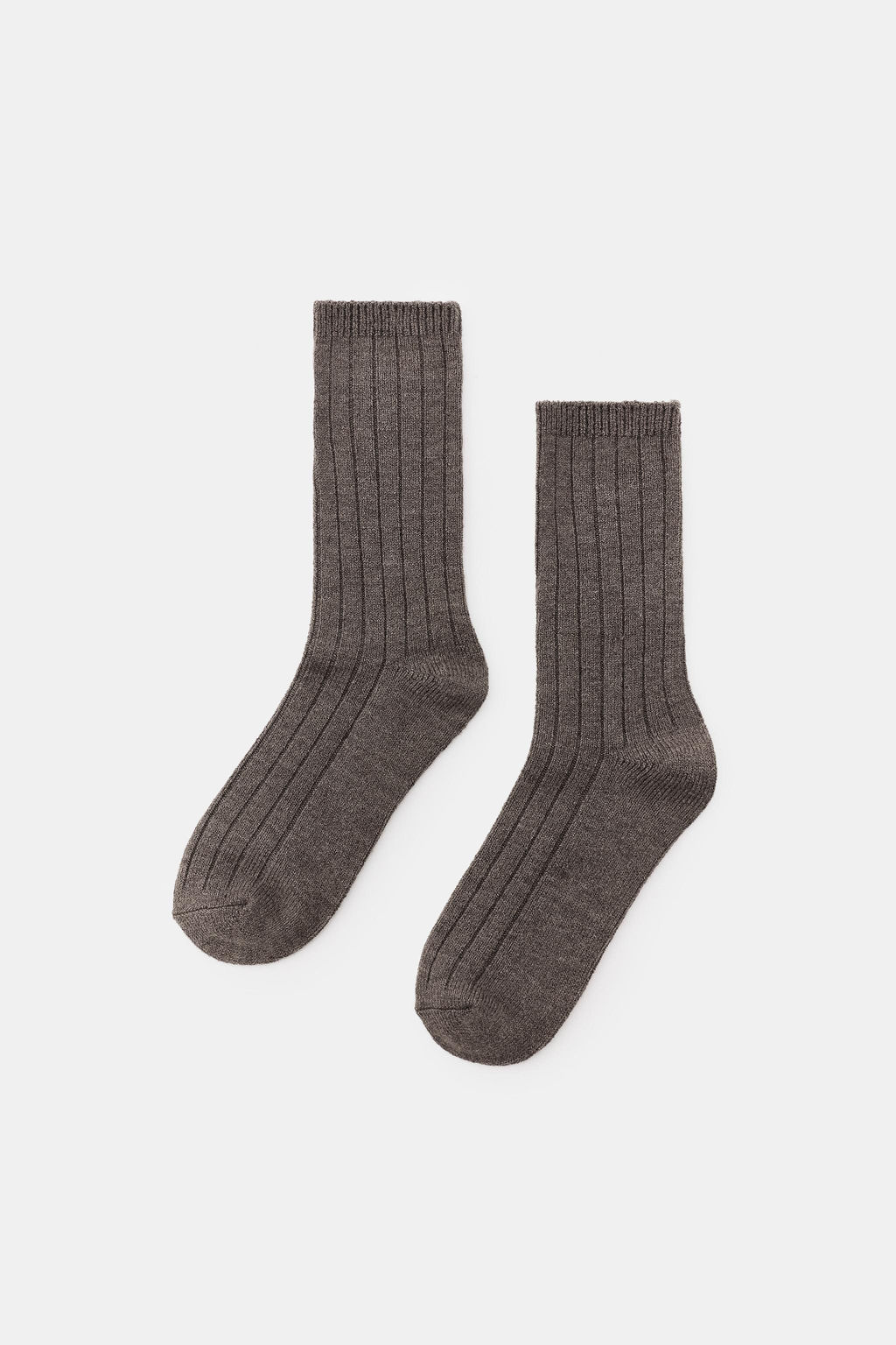 BASIC RIBBED SOCKS - Zara фото 5