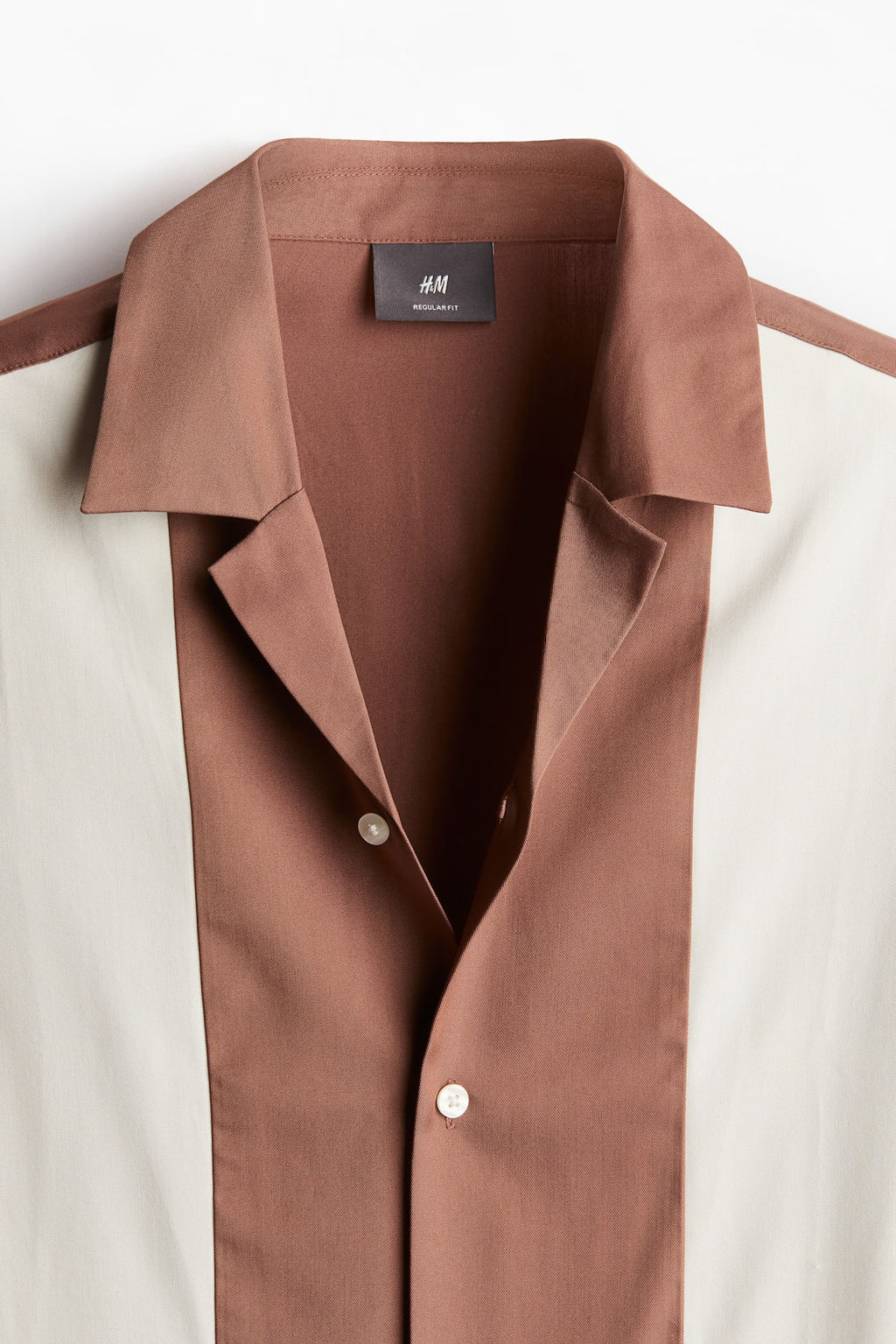 Camisa resort de lyocell Regular Fit - H&m фото 6